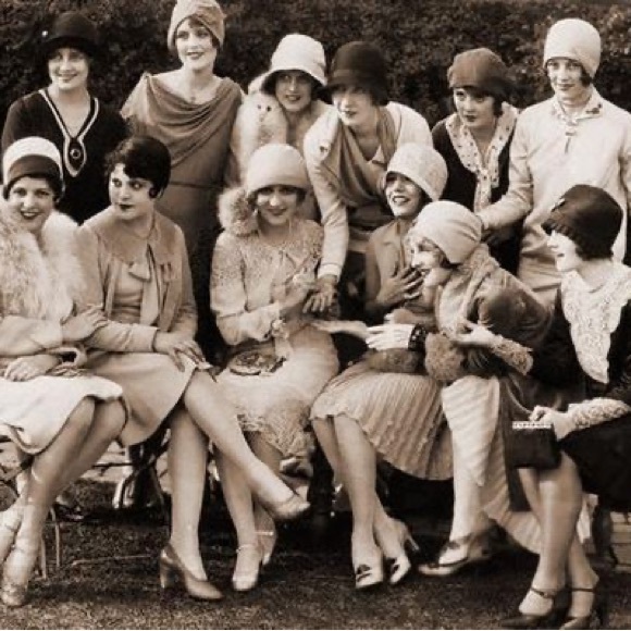 Vintage Lace Cloche Hat Flapper Style - Picture 10 of 11